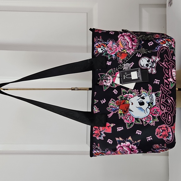 Ed Hardy NWT " MINA" Tote Bag - Picture 1 of 8